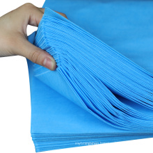 breathable 60pcs 80*180cm sms nonwoven fabric disposable bed sheet